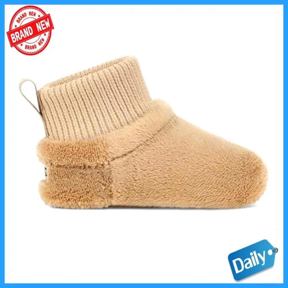 Cozy Fleece Pre-Walker Boots with Slip-Resistant Sole